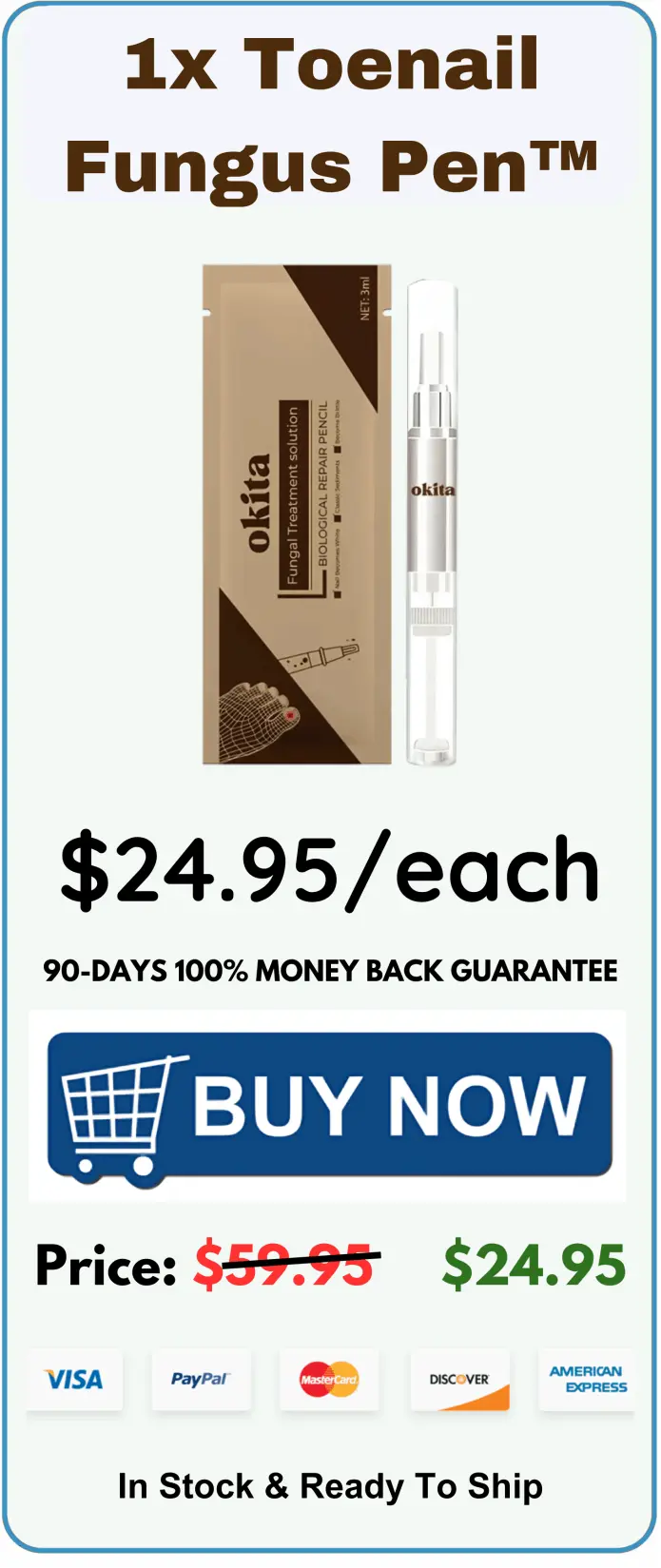 Okita Toenail Fungus Pen price 